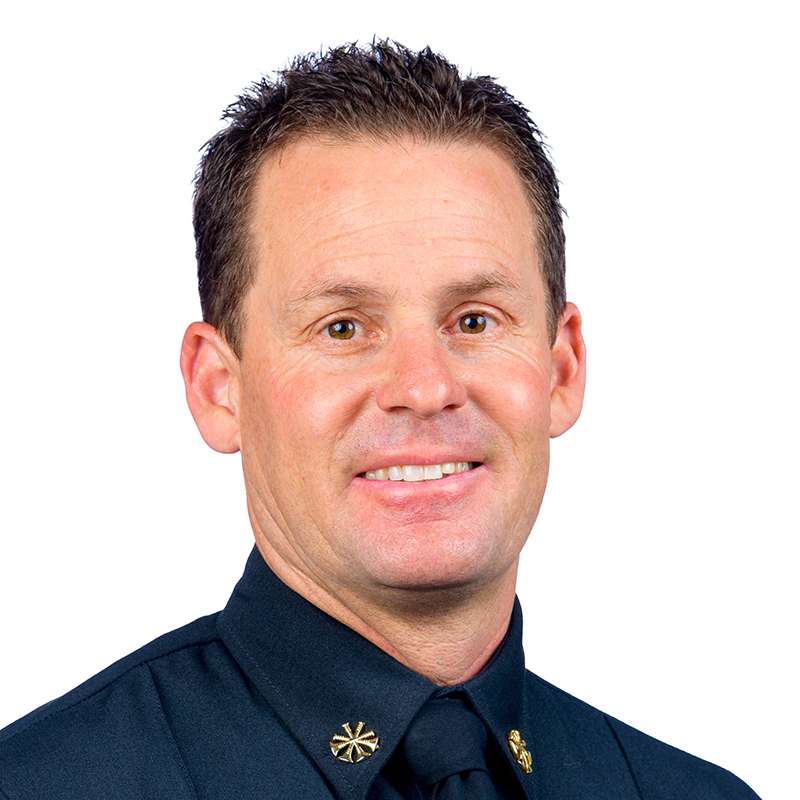 Portrait of Steve McKinster, Fire