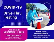 COVID-19 Drive Thru Testing 