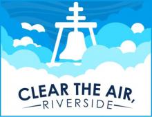 Clear the air, riverside logo