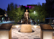  Cesar Chavez Statue in Downtown Riverside